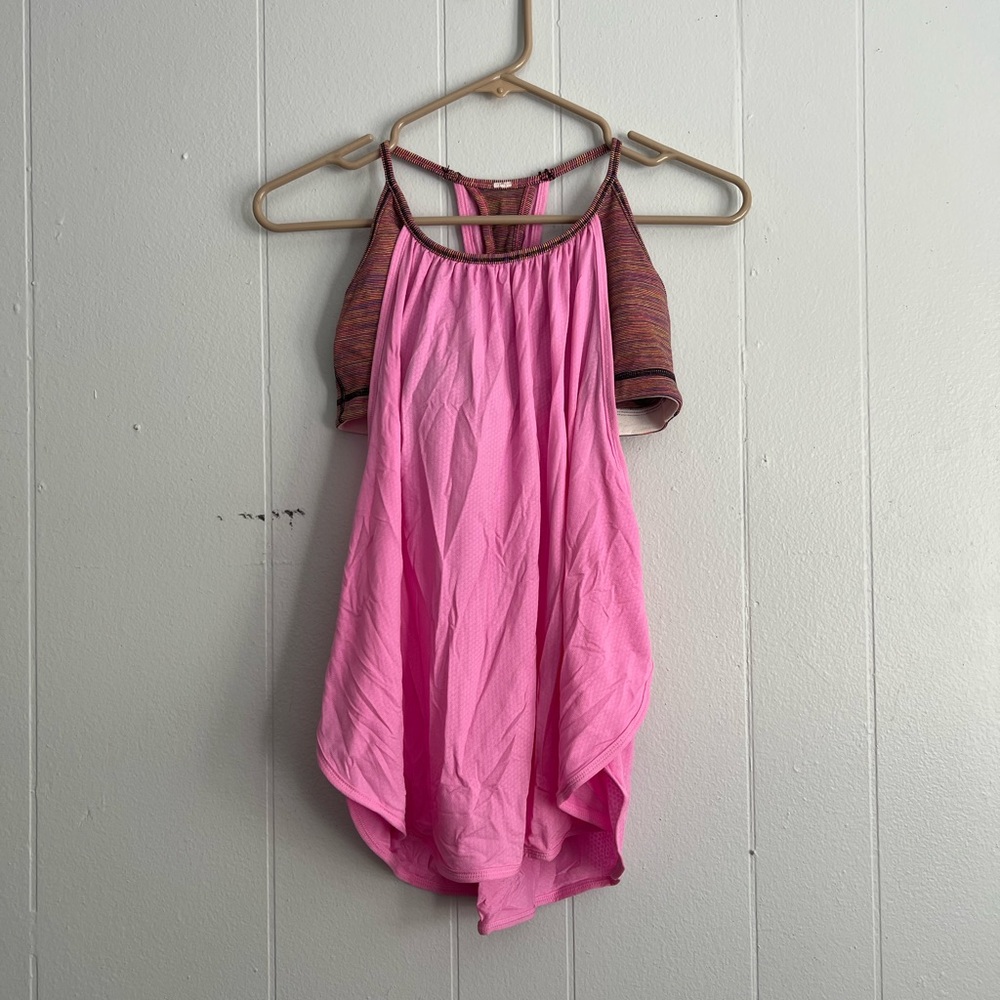 Pink Lululemon Tank Top